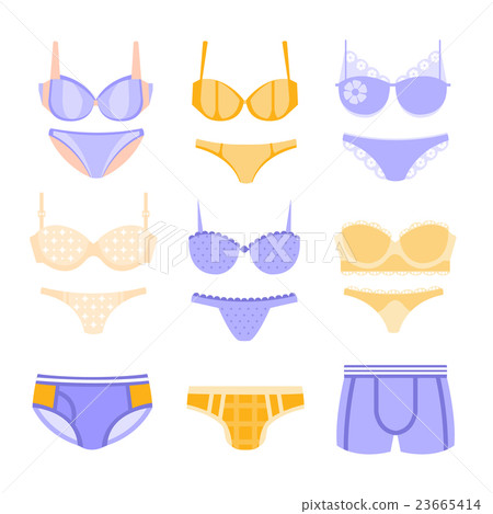 Comfortable Underwear In Pastel Colors Matching 23665414