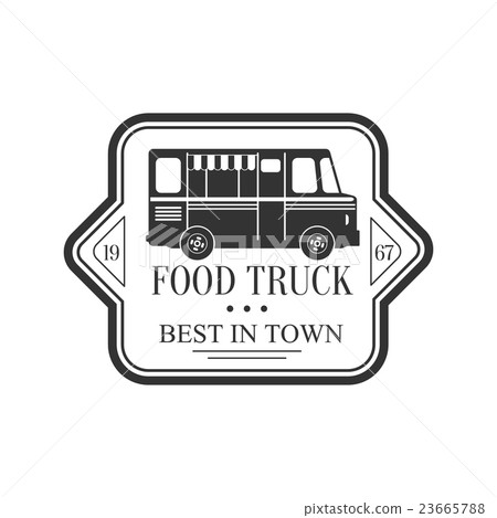 Best In Town Food Truck Label Design Best In Town Food Truck Label Design 23665788