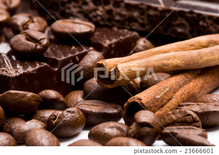 chocolate, coffee and cinnamon 23666601