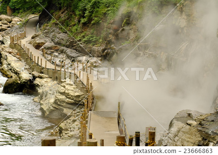 A well-organized promenade of Gosan gorge 23666863