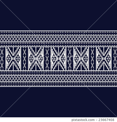 Geometric Ethnic pattern  23667408