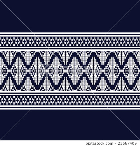 Geometric Ethnic pattern  23667409