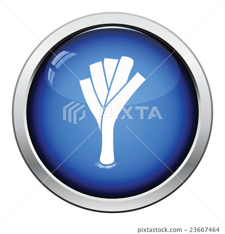 Leek onion icon 23667464