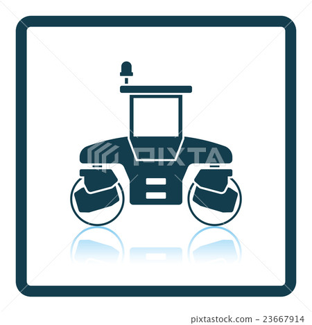 Icon of road roller Icon of road roller 23667914