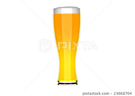 Glass of beer Glass of beer 23668704