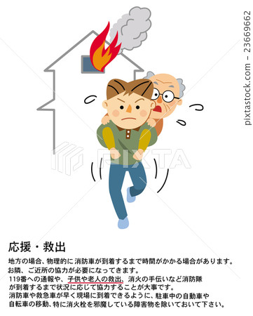 在家防災支持和救援 23669662