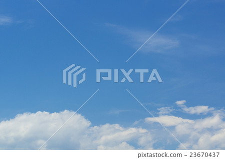 blue sky and white clouds blue sky and white clouds 23670437