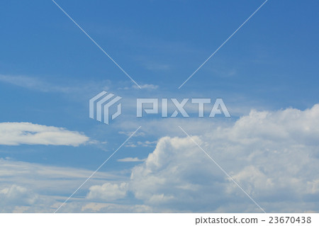 blue sky and white clouds blue sky and white clouds 23670438