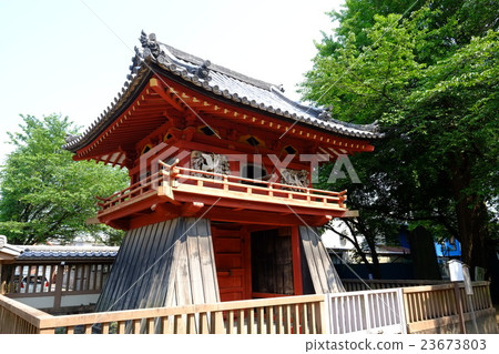 Kawagoe Daishi Kitain Bell tower gate 23673803