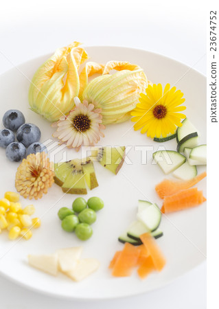 Cute fruit · edible flower platter Cute fruit · edible flower platter 23674752