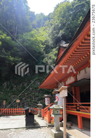 Mt. Elephant mountain, 1368 steps, Kento-Buraku shrine Okusha shrine and Tengu's surface is hanging Tengu rock 23675678