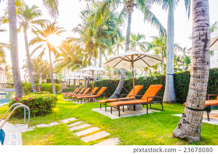 Umbrella and chair Umbrella and chair 23678080