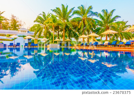 Outdoor swimming pool Outdoor swimming pool 23678375