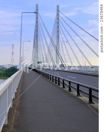 Tokyo Outer Ring Route: Kokuto Ohashi Bridge (Overlooking Toda Area) 23678464