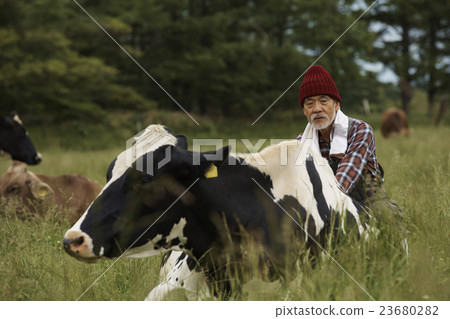 Farm work scenery 23680282