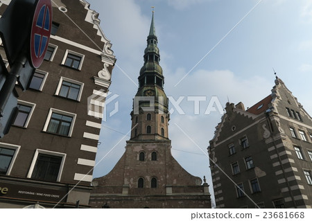 Riga Old Town Saint Peter's Church 23681668