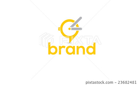 Spot, location clock vector logo template Spot, location clock vector logo template 23682481