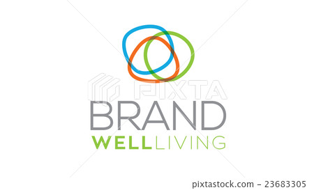 Wellness vector logo template 23683305