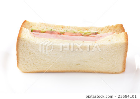Delicious sandwich (ham sandwich) 23684101