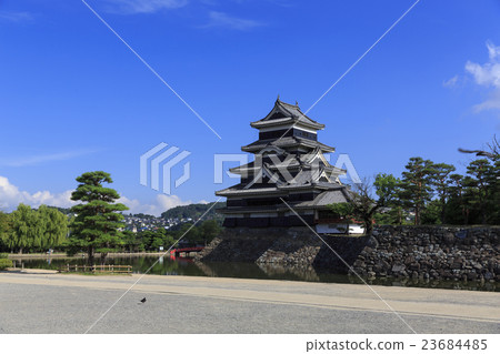 松本城 23684485