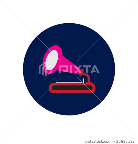 Vector icon on the white backgrounds in circles Vector icon on the white backgrounds in circles 23685152