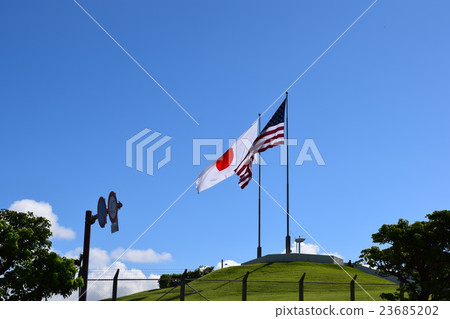 日本美國國旗 23685202