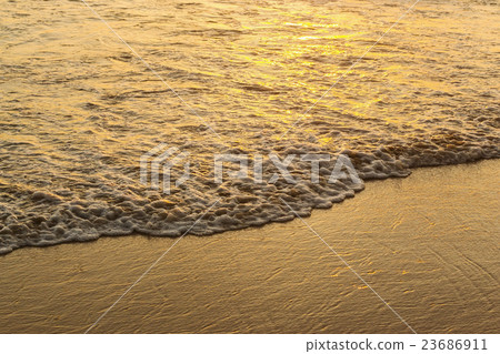 Wave of the sea sunset Wave of the sea sunset 23686911