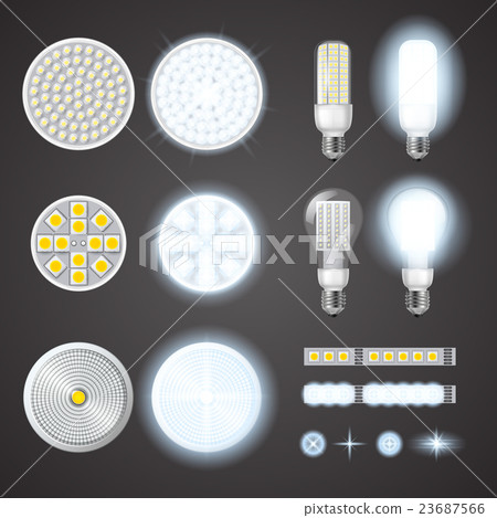 Led Lamps And Lights Effects Set Led Lamps And Lights Effects Set 23687566