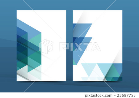 Geometric mosaic design, a4 size business Geometric mosaic design, a4 size business 23687753