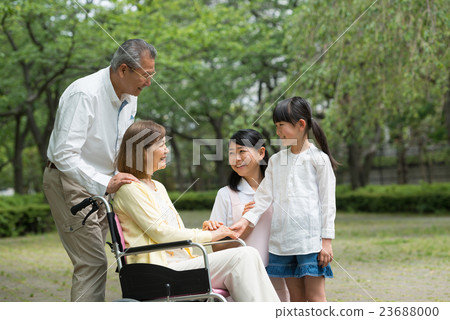 Senior couple caregiver image Senior couple caregiver image 23688000