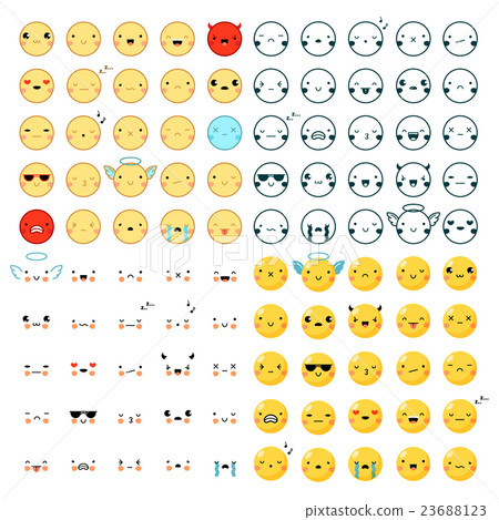 Emoticons Big Set Emoticons Big Set 23688123