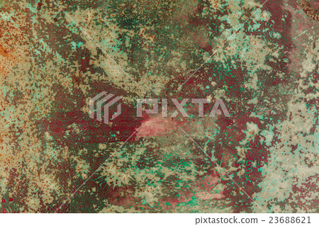 Old metal texture with peeling paint 23688621