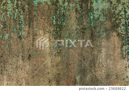 Old metal texture with peeling paint 23688622