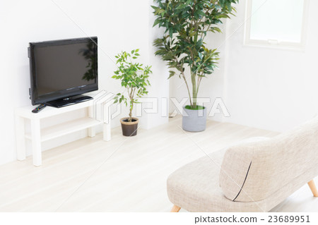 TV and sofa TV and sofa 23689951