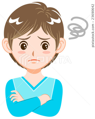 面部表情 - 手勢 23690642