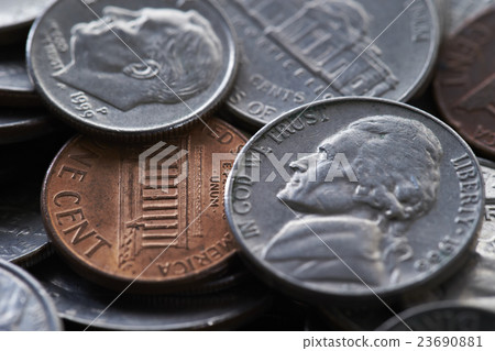 American dollar coins 23690881