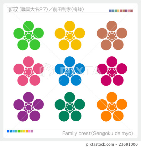 Crest Senten Sengoku Daimyo Maeda Toshiie 23691000