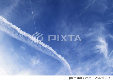 Dynamic celestial clouds in the sky 23691293