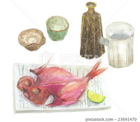 Sake and Kaname bait dried fish 23691470