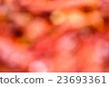 Abstract Red tone blur bokeh light for background. 23693361