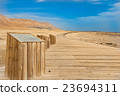 Signs on the way to Dead sea 23694311