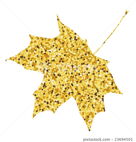 Autumn fall. Golden maple leaf background. - Stock Illustration ...