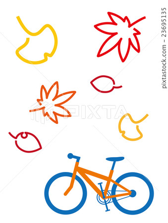 Fall cycling MTB 23695135