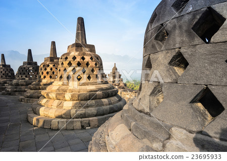 Borobudur, Buddist Temple in Yogyakarta, Indonesia 23695933