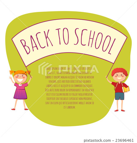 Back to school conept vector illustration Back to school conept vector illustration 23696461