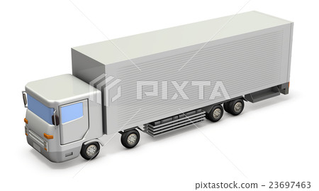 Miniature model of truck 23697463