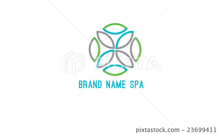 Spa and wellness vector logo design template Spa and wellness vector logo design template 23699411