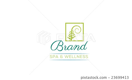 Spa and wellness vector logo design template Spa and wellness vector logo design template 23699413