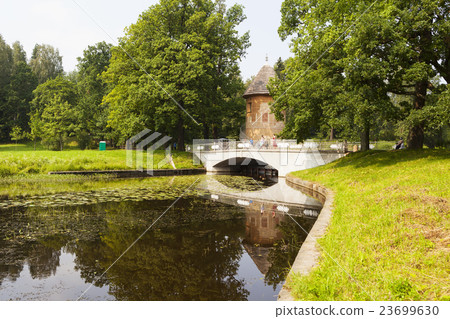 Peel Tower and Bridge. Pavlovsk. Russia. 23699630