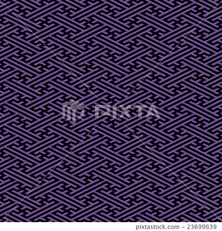 Japanese pattern Saaya pattern - Stock Illustration [23699839] - PIXTA